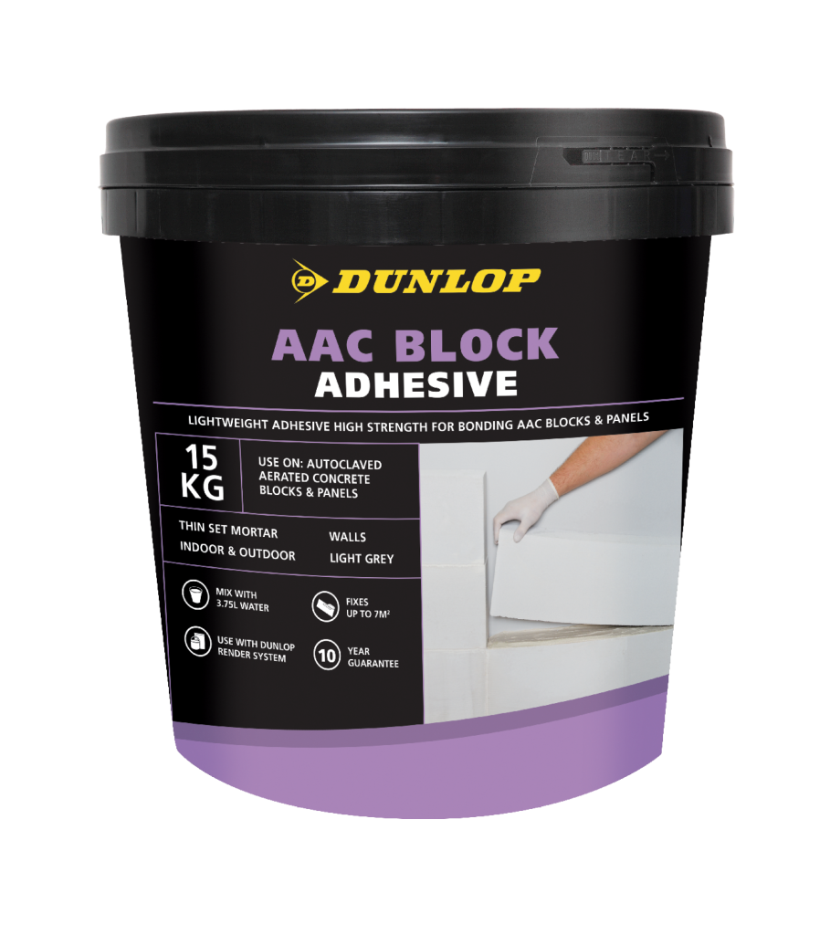 Browse Dunlop AAC Concrete Block Adhesive Dunlop Trade