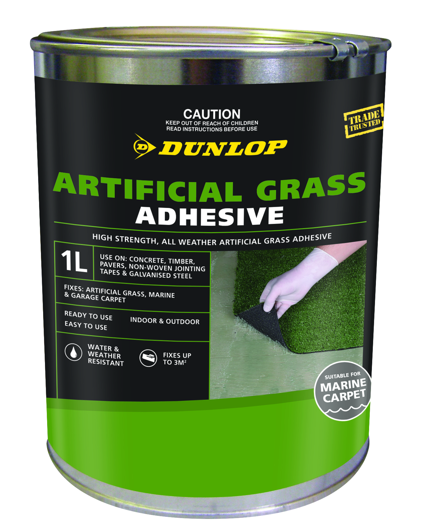 Dunlop 1L Multipurpose Carpet And Cork Adhesive - Bunnings Australia