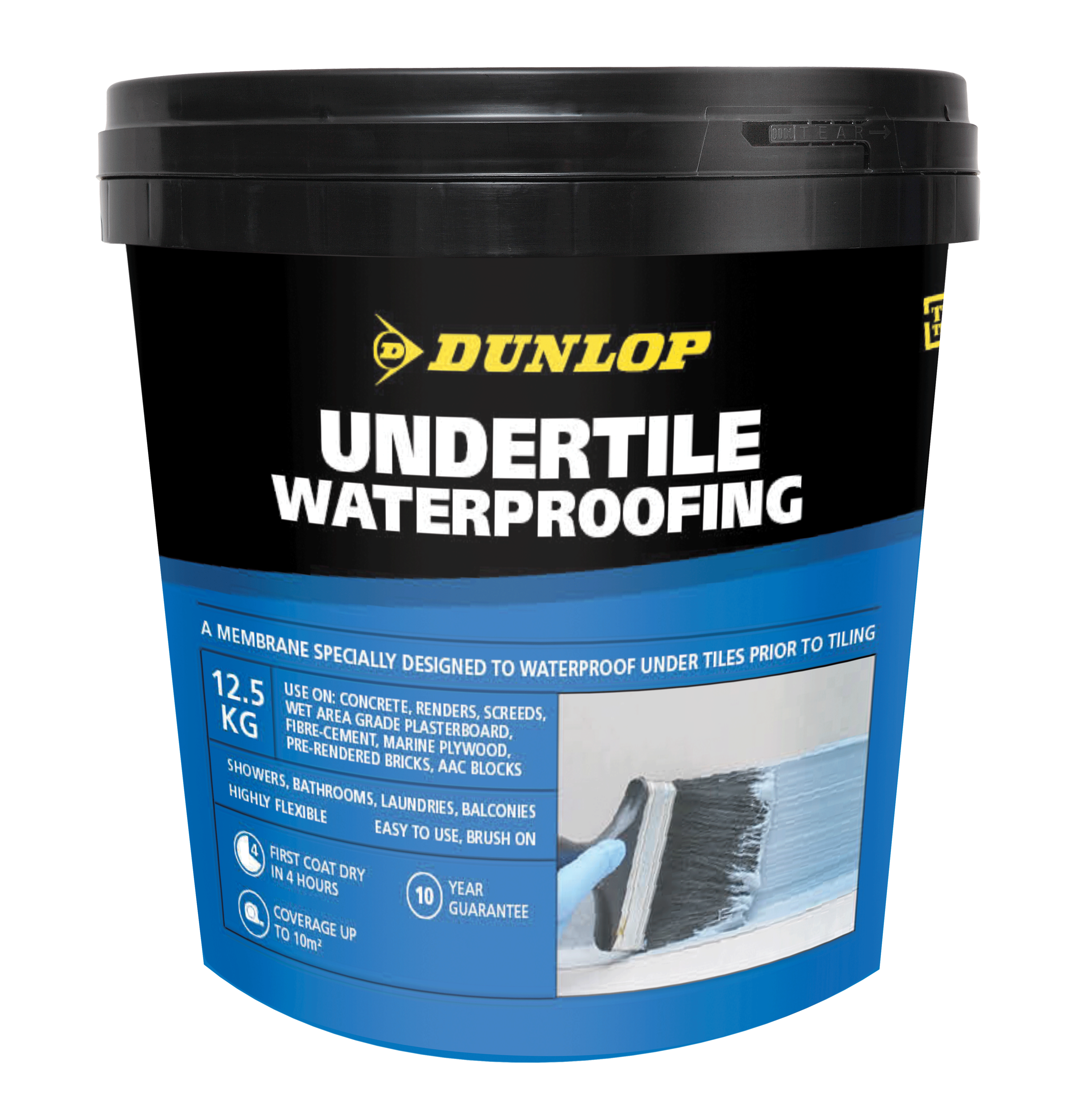 Dunlop Building Products - 🟨 DUNLOP SUPERLITE TILE ADHESIVE 🟨 High bond,  lightweight mastic type wall and floor tile adhesive - Suitable for most  tiling applications - Sand free with reduced dust